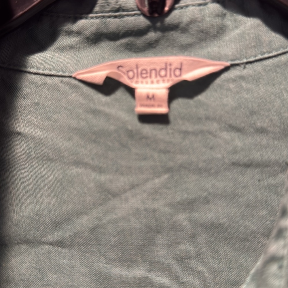 Splendid Green Button Down - image 2